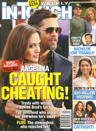 Illustration for article titled This Week In Tabloids: Jennifer Aniston's Former Lover Says He Was "Too Pure" For Her